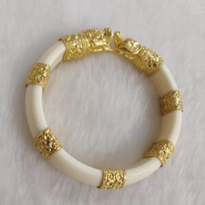 916 Gold Gent's Fancy kada