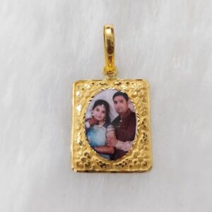 916 Gold Fancy Photo Mina Pendant