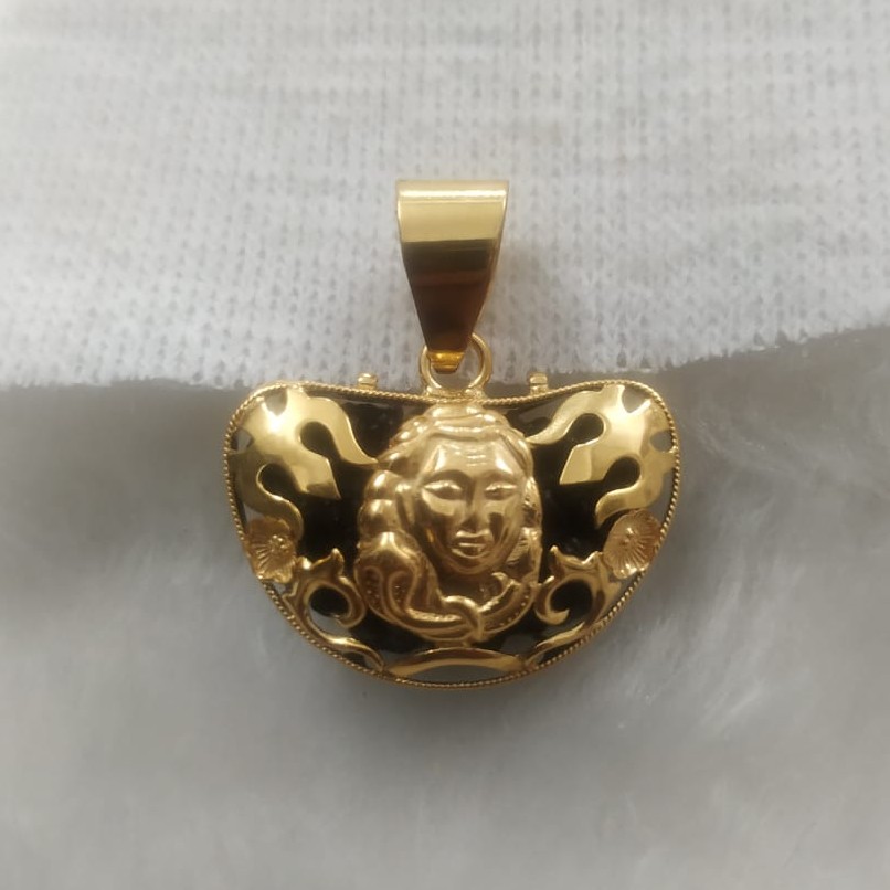 916 Gold Rudraksh Pendant
