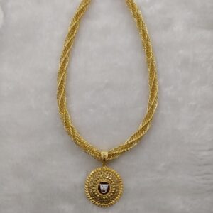916 Gold Gent's Fancy Chain-Pendant