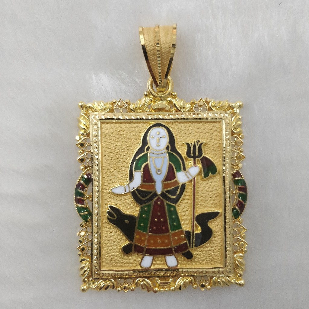 916 Gold Khodiyar Maa Pendant
