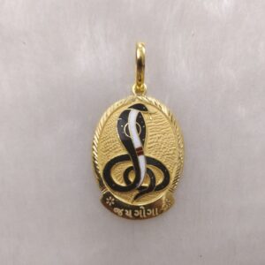 916 Gold Goga Maharaj Pendant