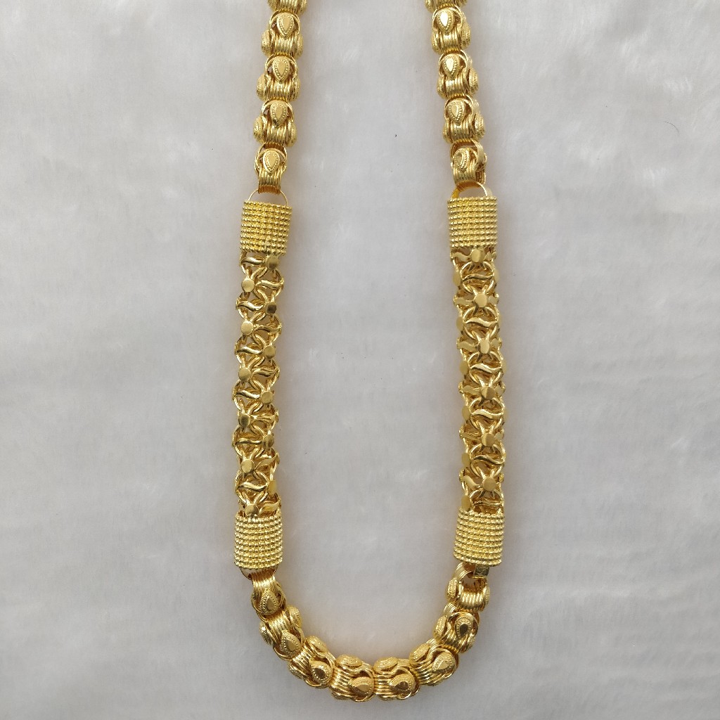 916 Gold Fancy Gent's Chain - Image 2