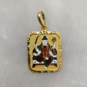 916 Gold Santoshi Maa Pendant