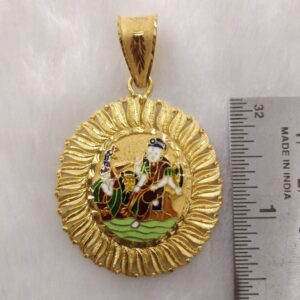 916 Gold Vahanvati Maa Pendant