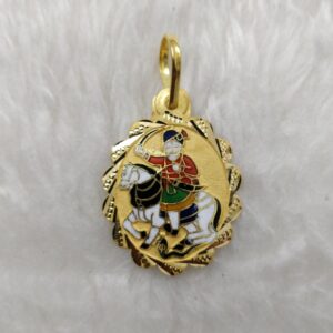 916 Gold Gent's Pendant
