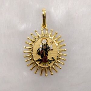 916 Gold Khodiyar Maa Pendant