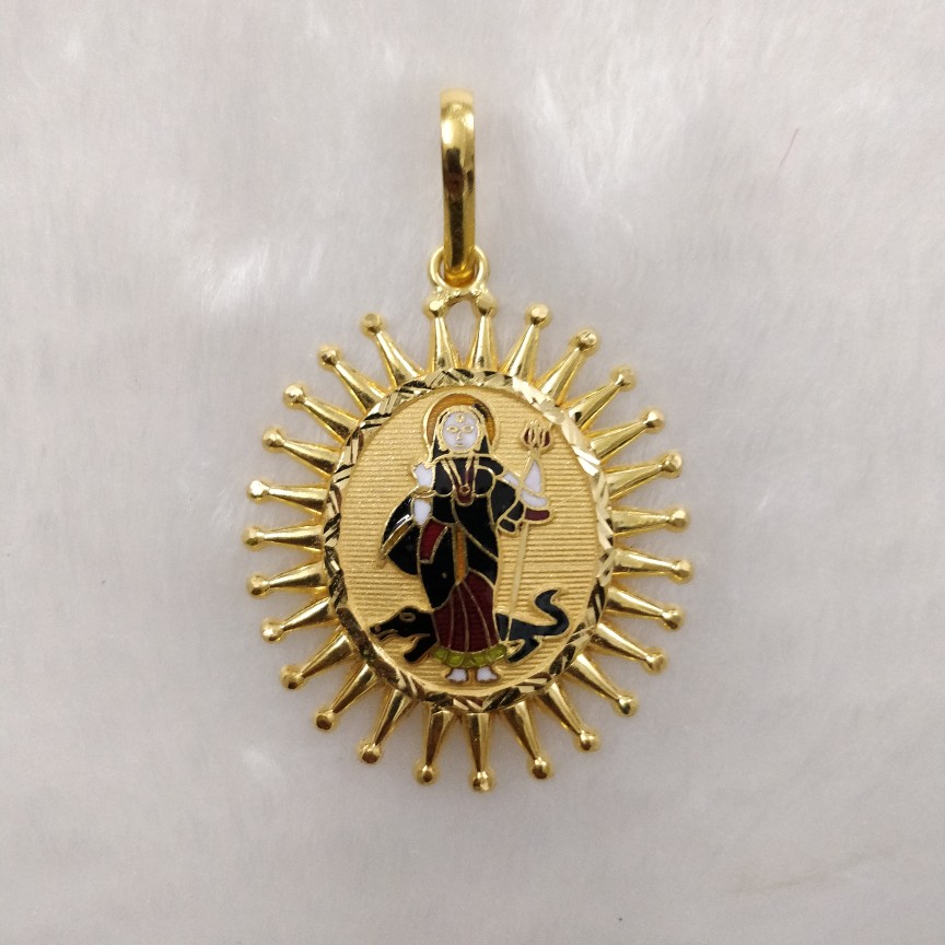 916 Gold Khodiyar Maa Pendant