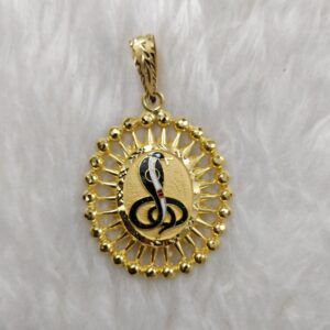 916 Gold Gent's Goga Maharaj Pendant