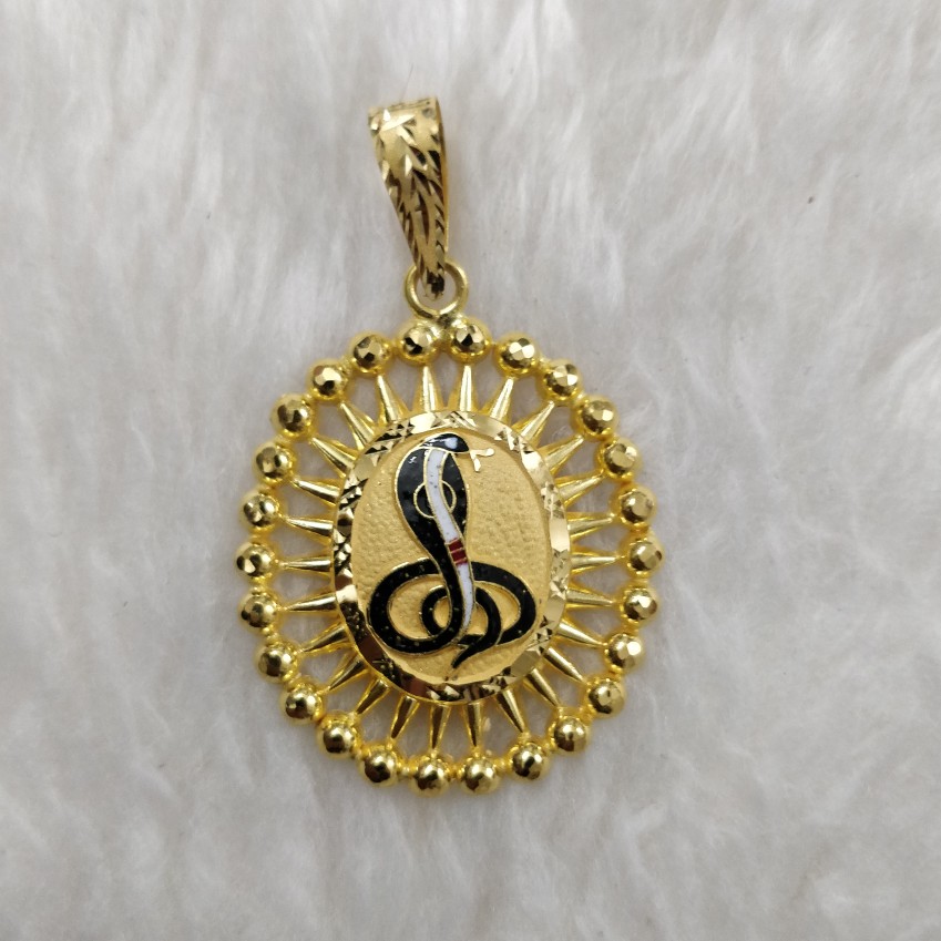 916 Gold Gent's Goga Maharaj Pendant