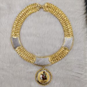 916 Gold Gent's Chain-Pendant