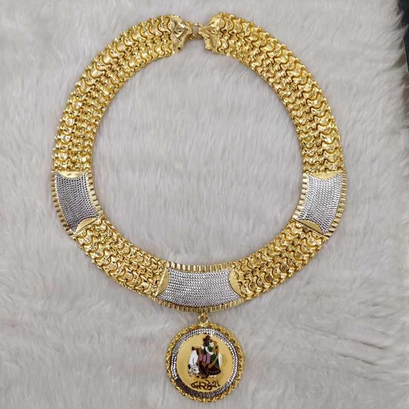 916 Gold Gent's Chain-Pendant