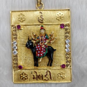 Antique Meladi Maa 916 Gold Gent's pendant
