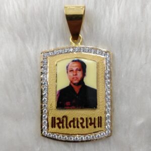Photo mina 916 Gold Gent's pendant