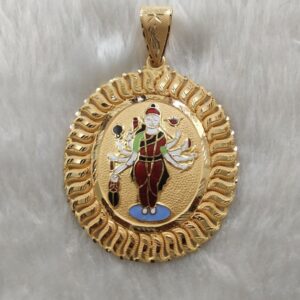 Sadhi Maa Minakari Pendant