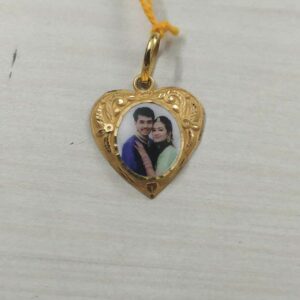 Couple Photo Pendant