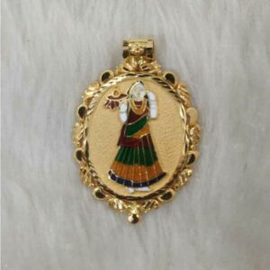 Bhatiyni Maa Minakari Pendant