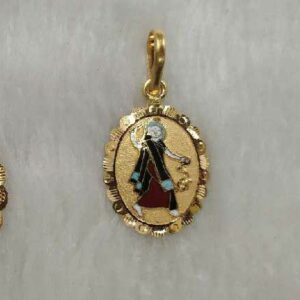 Mogal Ma Minakari Pendant