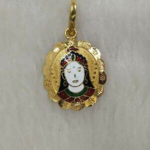 Cheharma Minakari Pendant