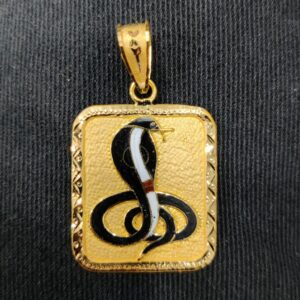 Goga Minakari Pendant