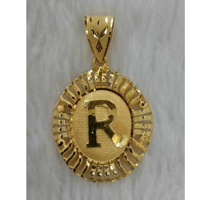 Antique gold pendant
