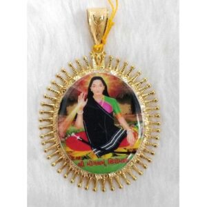 Gold photo mina kari gent's pendant