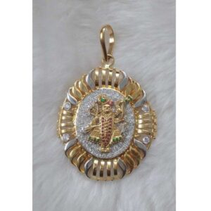 Gent's gold pendant