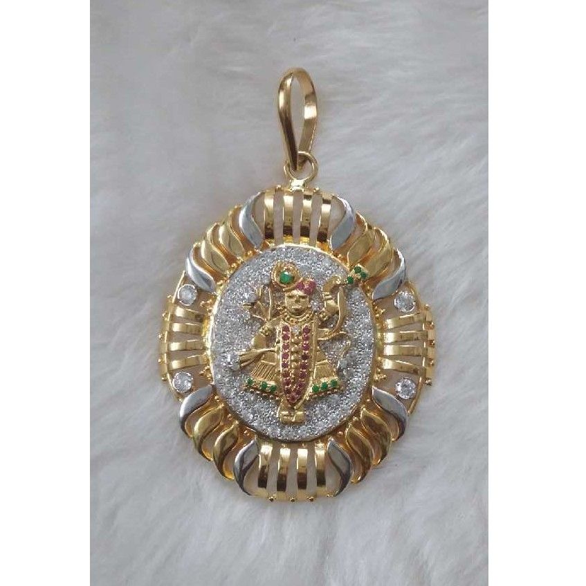 Gent's gold pendant