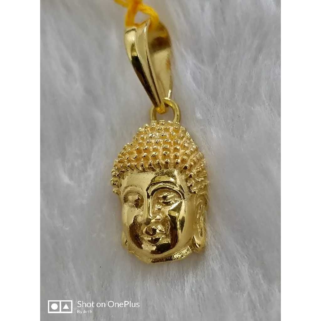 Budhdh gold Pendant