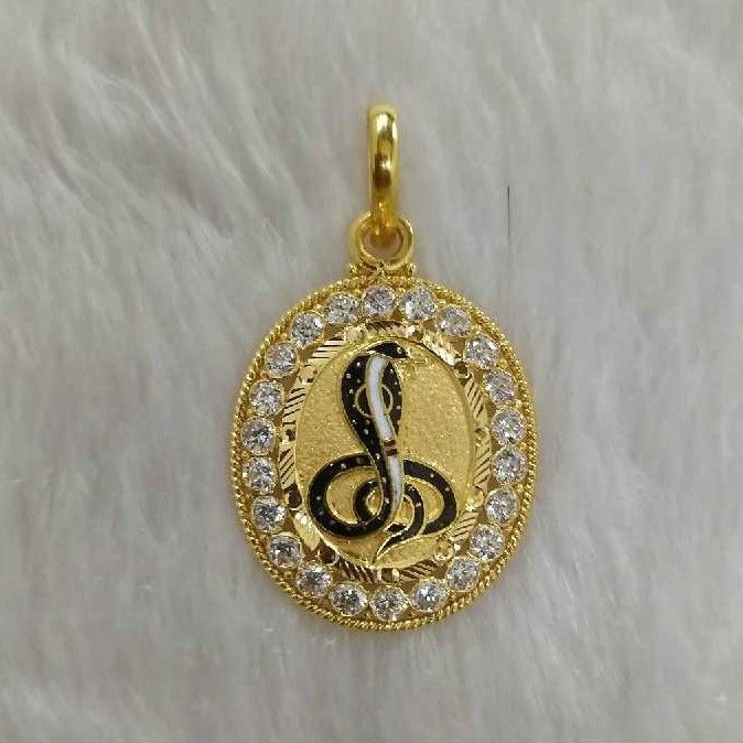 Gold goga maharaj Pendant