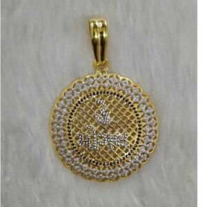 Gents gold designer Pendant