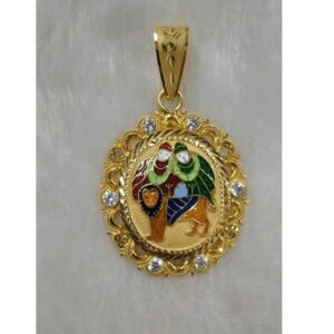 Chamunda ma gold Pendant