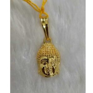 Gents budhdh gold Pendant