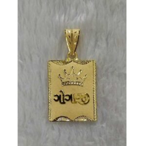 Gold gents Pendant