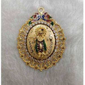 Gold Krishna pendant
