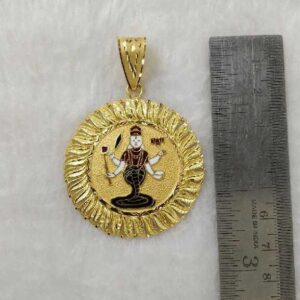 916 Gold Religious Gents Pendant