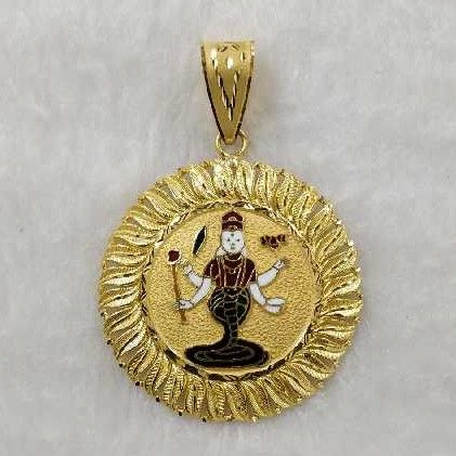 916 Gold Religious Gents Pendant