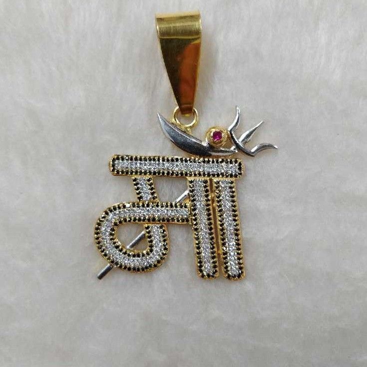 22KT Gold Maa Gents Pendant