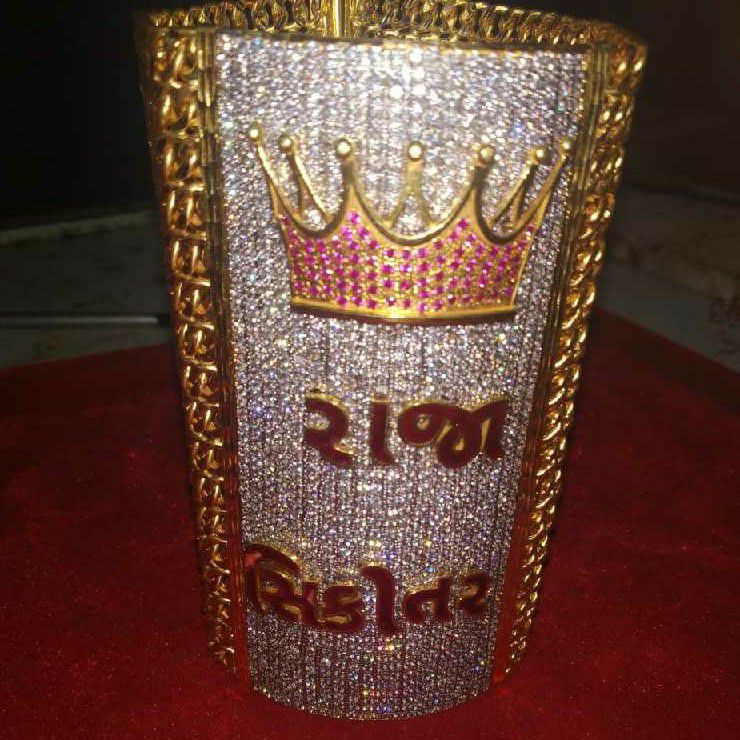 916 Gold Raja Sikotar Gents Bracelet