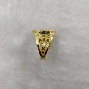 916 Gold Bahuchar Maa Gents Ring