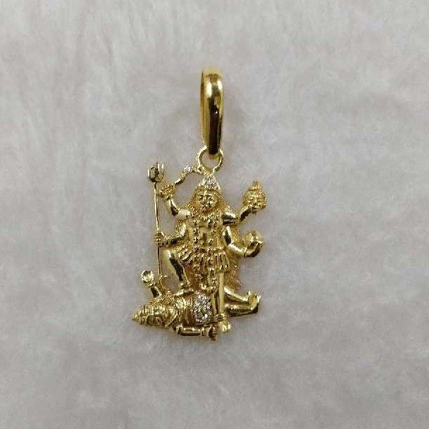 22KT Gold Mahakali Pendant