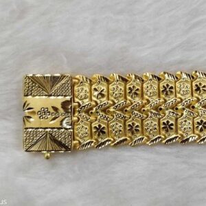 22KT Gold Wedding Gents Bracelet