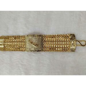 916 Gold Antique Jaguar Bracelet