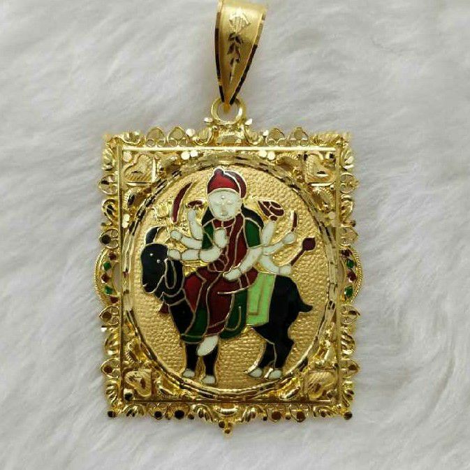 916 Gold Meladi Maa Designer Pendant