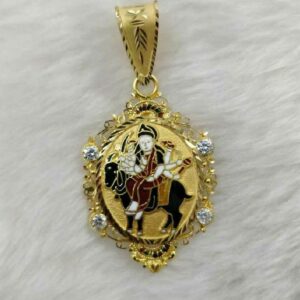 916 Gold Meladi Maa Designer Pendant