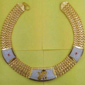 916 Gold Traditional Bharvadi Gents Chain