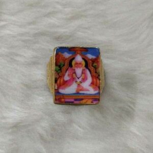 916 Gold Religious Gents Ring