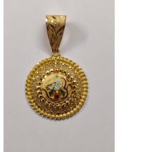 22K/916 Gold designer pendant