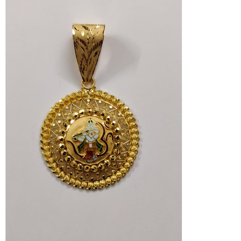 22K/916 Gold designer pendant