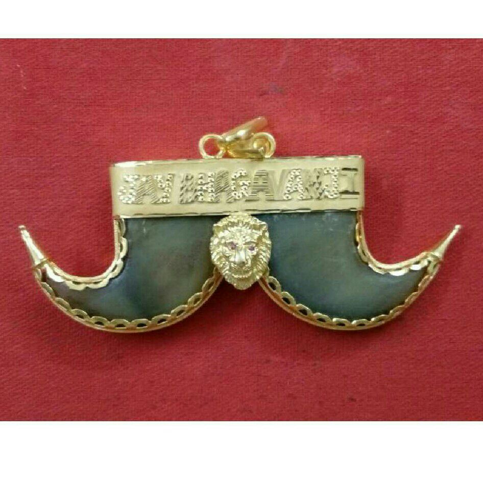 22kt Gold Artificial Fancy Pendant